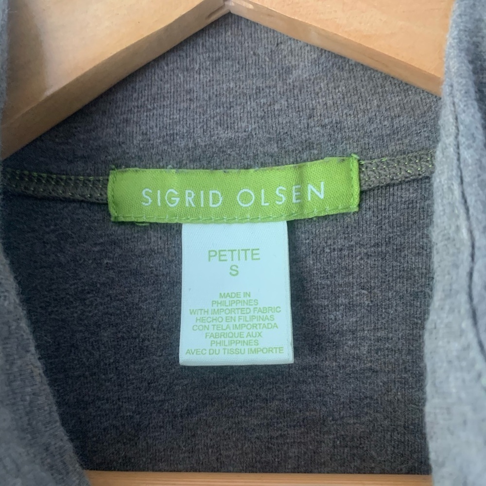 Sigrid Olsen Petite Athletic Jacket - Picture 2 of 4